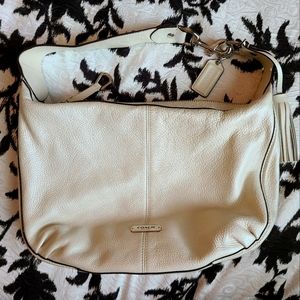 NWOT Cream Coach Purse